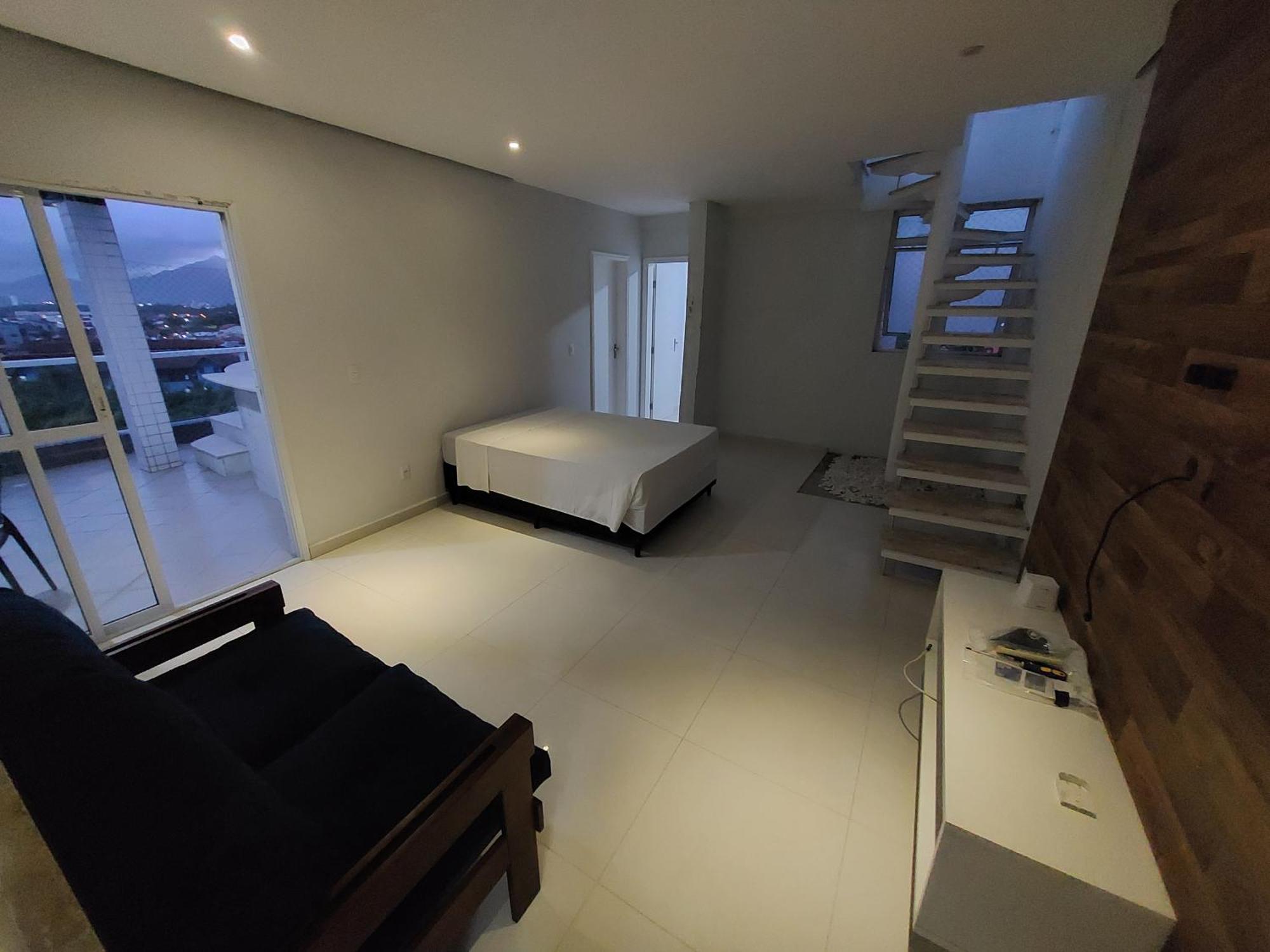 Apartamento A 50M Praia Maitinga, Wifi, Churrasqueira Na Varanda Bertioga Zimmer foto