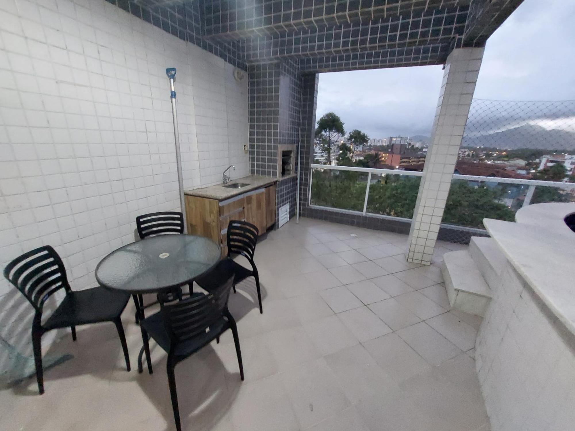 Apartamento A 50M Praia Maitinga, Wifi, Churrasqueira Na Varanda Bertioga Zimmer foto